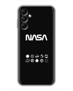 Чехол для Samsung Galaxy M14 5g (M146) с картинкой «NASA — технический принт» Чехол для Samsung Galaxy M14 5g (M146) с картинкой «NASA — технический принт»