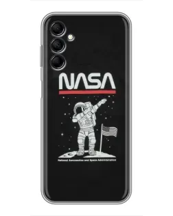 Чехол для Samsung Galaxy M14 5g (M146) с картинкой «NASA — шагаем по Луне» Чехол для Samsung Galaxy M14 5g (M146) с картинкой «NASA — шагаем по Луне»