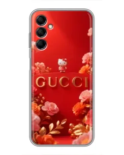 Чехол для Samsung Galaxy M14 5g (M146) с картинкой «Gucci — золотой сад» Чехол для Samsung Galaxy M14 5g (M146) с картинкой «Gucci — золотой сад»