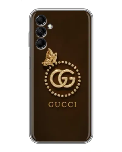 Чехол для Samsung Galaxy M14 5g (M146) с картинкой «Gucci — золотая бабочка»