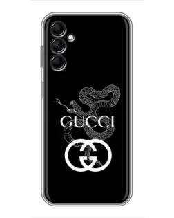 Чехол для Samsung Galaxy M14 5g (M146) с картинкой «Gucci — серебряная змея» Чехол для Samsung Galaxy M14 5g (M146) с картинкой «Gucci — серебряная змея»