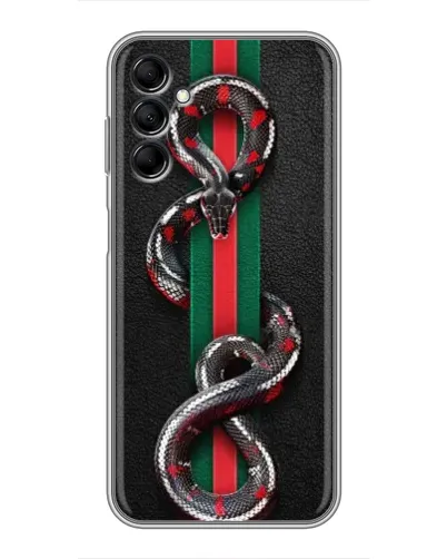 Чехол для Samsung Galaxy M14 5g (M146) с картинкой «Gucci — змея на полосе» Чехол для Samsung Galaxy M14 5g (M146) с картинкой «Gucci — змея на полосе»