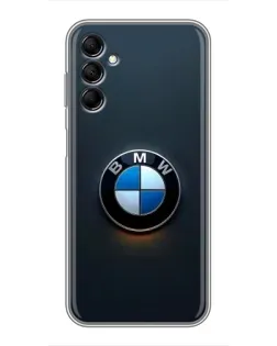 Чехол для Samsung Galaxy M14 5g (M146) с картинкой «Логотип BMW — минимализм» Чехол для Samsung Galaxy M14 5g (M146) с картинкой «Логотип BMW — минимализм»