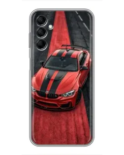 Чехол для Samsung Galaxy M14 5g (M146) с картинкой «BMW на красной дорожке» Чехол для Samsung Galaxy M14 5g (M146) с картинкой «BMW на красной дорожке»