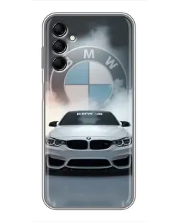 Чехол для Samsung Galaxy M14 5g (M146) с картинкой «BMW в белом дыму» Чехол для Samsung Galaxy M14 5g (M146) с картинкой «BMW в белом дыму»