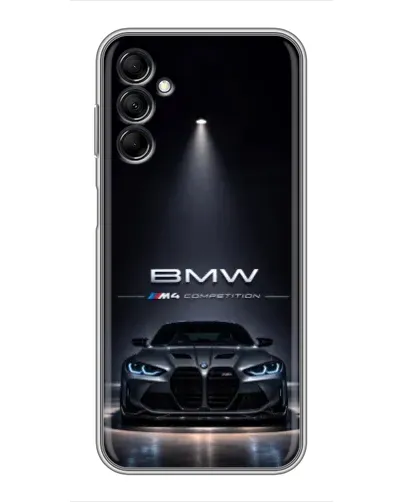 Чехол для Samsung Galaxy M14 5g (M146) с картинкой «BMW сквозь ночной город» Чехол для Samsung Galaxy M14 5g (M146) с картинкой «BMW сквозь ночной город»