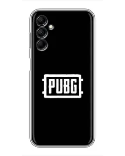 Чехол для Samsung Galaxy M14 5g (M146) с картинкой «Лого BMW — металлический блеск»