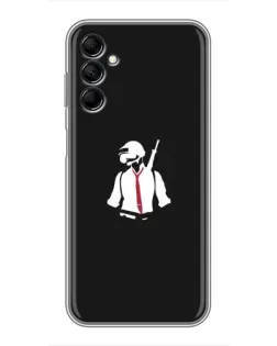 Чехол для Samsung Galaxy M14 5g (M146) с картинкой «PUBG — силуэт воина» Чехол для Samsung Galaxy M14 5g (M146) с картинкой «PUBG — силуэт воина»