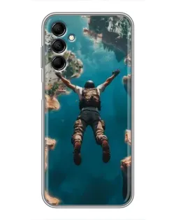 Чехол для Samsung Galaxy M14 5g (M146) с картинкой «PUBG — свободное падение» Чехол для Samsung Galaxy M14 5g (M146) с картинкой «PUBG — свободное падение»