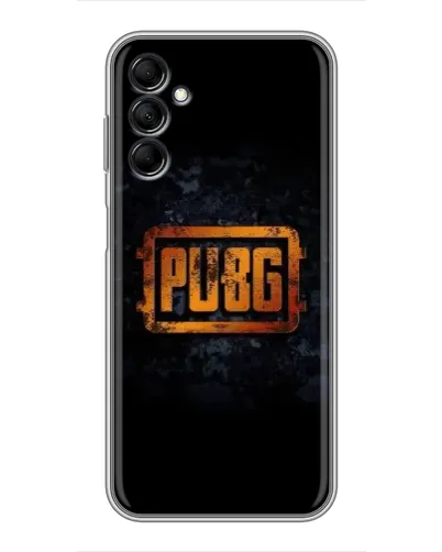 Чехол для Samsung Galaxy M14 5g (M146) с картинкой «PUBG — золотой логотип»