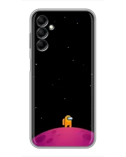 Чехол для Samsung Galaxy M14 5g (M146) с картинкой «Одинокий герой на планете»