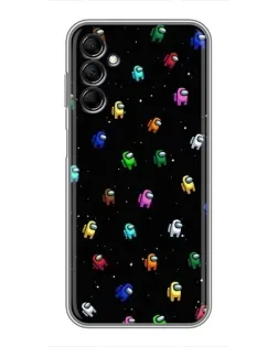 Чехол для Samsung Galaxy M14 5g (M146) с картинкой «Экипаж Among Us»