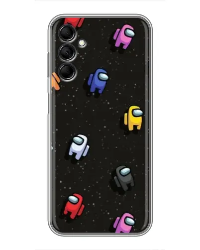 Чехол для Samsung Galaxy M14 5g (M146) с картинкой «Космический паттерн Among Us» Чехол для Samsung Galaxy M14 5g (M146) с картинкой «Космический паттерн Among Us»