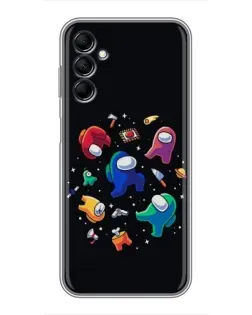 Чехол для Samsung Galaxy M14 5g (M146) с картинкой «Among Us космос»