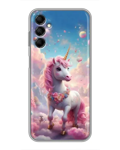 Чехол для Samsung Galaxy M14 5g (M146) с картинкой «Единорог среди облаков» Чехол для Samsung Galaxy M14 5g (M146) с картинкой «Единорог среди облаков»