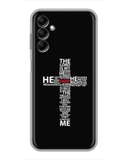 Чехол для Samsung Galaxy M14 5g (M146) с картинкой «Текстовый крест»