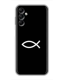 Чехол для Samsung Galaxy M14 5g (M146) с картинкой «Символ рыбы Jesus»