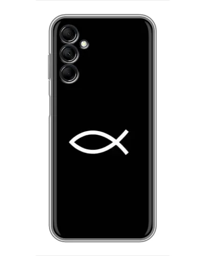 Чохол для Samsung Galaxy M14 5g (M146) з картинкою «Символ риби Jesus» Чохол для Samsung Galaxy M14 5g (M146) з картинкою «Символ риби Jesus»
