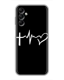 Чехол для Samsung Galaxy M14 5g (M146) с картинкой «Пульс веры»