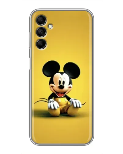 Чехол для Samsung Galaxy M14 5g (M146) с картинкой «Микки на желтом»