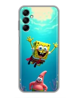 Чехол для Samsung Galaxy M14 5g (M146) с картинкой «Спанч Боб под водой» Чехол для Samsung Galaxy M14 5g (M146) с картинкой «Спанч Боб под водой»
