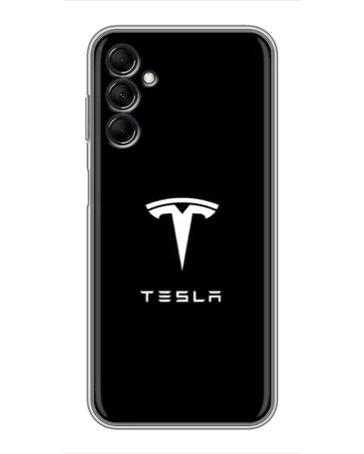 Чехол для Samsung Galaxy M14 5g (M146) с картинкой «Tesla White Logo» Чехол для Samsung Galaxy M14 5g (M146) с картинкой «Tesla White Logo»