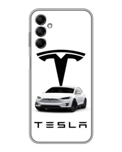 Чехол для Samsung Galaxy M14 5g (M146) с картинкой «Tesla White Style» Чехол для Samsung Galaxy M14 5g (M146) с картинкой «Tesla White Style»