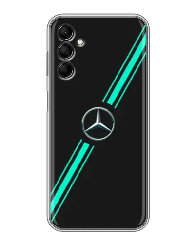 Чехол для Samsung Galaxy M14 5g (M146) с картинкой «Спортивные линии Mercedes» Чехол для Samsung Galaxy M14 5g (M146) с картинкой «Спортивные линии Mercedes»