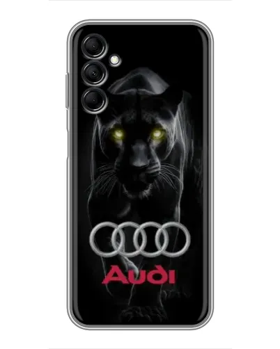 Чехол для Samsung Galaxy M14 5g (M146) с картинкой «Пантера и Audi» Чехол для Samsung Galaxy M14 5g (M146) с картинкой «Пантера и Audi»