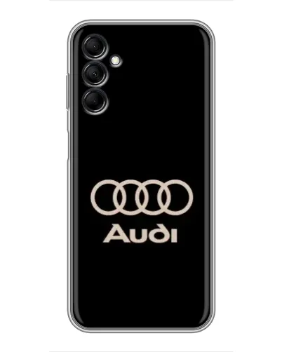 Чехол для Samsung Galaxy M14 5g (M146) с картинкой «Audi — золотой логотип» Чехол для Samsung Galaxy M14 5g (M146) с картинкой «Audi — золотой логотип»