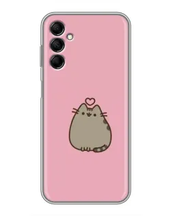 Чехол для Samsung Galaxy M14 5g (M146) с картинкой «Pusheen сердце» Чехол для Samsung Galaxy M14 5g (M146) с картинкой «Pusheen сердце»