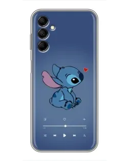 Чехол для Samsung Galaxy M14 5g (M146) с картинкой «Музыкальный Stitch»