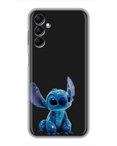 Чехол для Samsung Galaxy M14 5g (M146) с картинкой «Стич на черном»