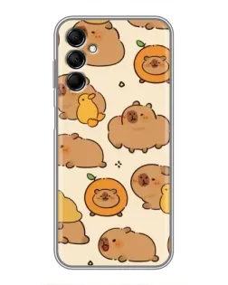Чехол для Samsung Galaxy M14 5g (M146) с картинкой «Капибары с апельсинами» Чехол для Samsung Galaxy M14 5g (M146) с картинкой «Капибары с апельсинами»