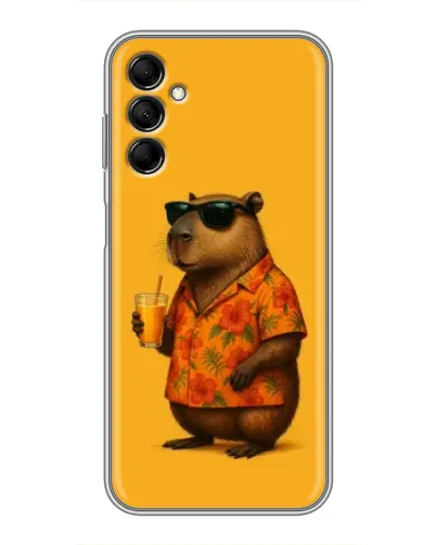Чехол для Samsung Galaxy M14 5g (M146) с картинкой «Капибара на отдыхе» Чехол для Samsung Galaxy M14 5g (M146) с картинкой «Капибара на отдыхе»