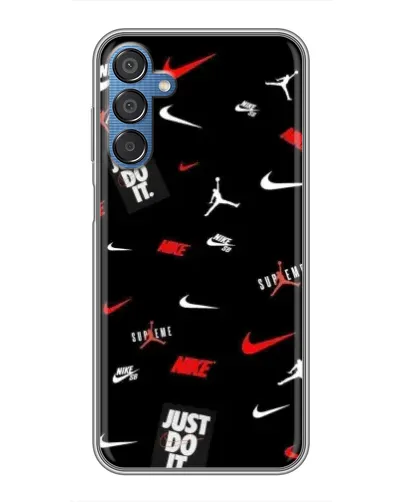 Чехол для Samsung Galaxy M15 (M156) с картинкой «Nike Mix Pattern» Чехол для Samsung Galaxy M15 (M156) с картинкой «Nike Mix Pattern»