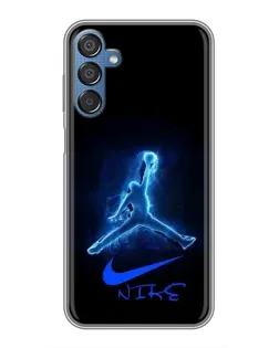 Чехол для Samsung Galaxy M15 (M156) с картинкой «Jordan Neon Blue» Чехол для Samsung Galaxy M15 (M156) с картинкой «Jordan Neon Blue»