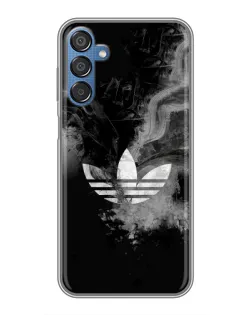 Чехол для Samsung Galaxy M15 (M156) с картинкой «Абстрактный дым Adidas» Чехол для Samsung Galaxy M15 (M156) с картинкой «Абстрактный дым Adidas»