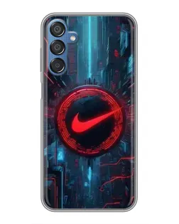 Чехол для Samsung Galaxy M15 (M156) с картинкой «Техногенный стиль Nike» Чехол для Samsung Galaxy M15 (M156) с картинкой «Техногенный стиль Nike»