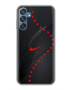 Чехол для Samsung Galaxy M15 (M156) с картинкой «Абстрактный дизайн Nike» Чехол для Samsung Galaxy M15 (M156) с картинкой «Абстрактный дизайн Nike»