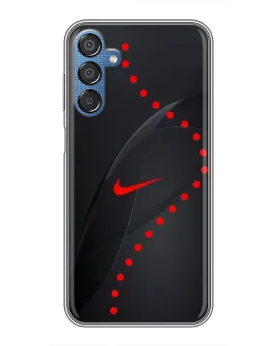 Чехол для Samsung Galaxy M15 (M156) с картинкой «Абстрактный дизайн Nike»
