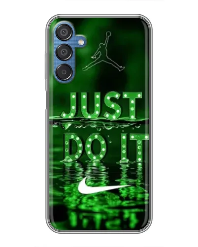 Чехол для Samsung Galaxy M15 (M156) с картинкой «Зеленый неоновый Nike»
