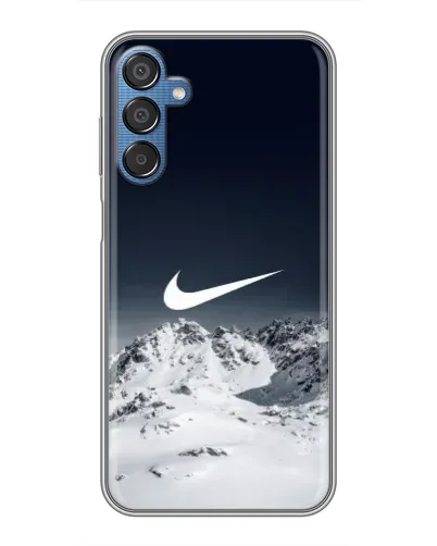 Чехол для Samsung Galaxy M15 (M156) с картинкой «Nike — зимние горы»