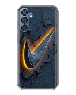 Чехол для Samsung Galaxy M15 (M156) с картинкой «Объемный логотип Найк» Чехол для Samsung Galaxy M15 (M156) с картинкой «Объемный логотип Найк»