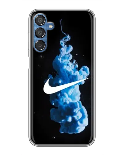 Чехол для Samsung Galaxy M15 (M156) с картинкой «Nike и синий дым»