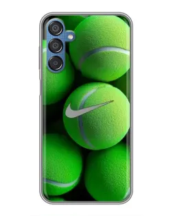 Чехол для Samsung Galaxy M15 (M156) с картинкой «Теннисные мячи Найк» Чехол для Samsung Galaxy M15 (M156) с картинкой «Теннисные мячи Найк»