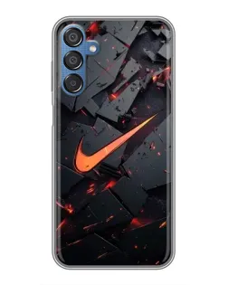 Чехол для Samsung Galaxy M15 (M156) с картинкой «Nike — эффект разломов» Чехол для Samsung Galaxy M15 (M156) с картинкой «Nike — эффект разломов»