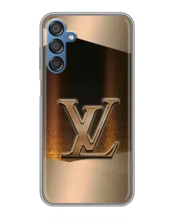 Чехол для Samsung Galaxy M15 (M156) с картинкой «LV — золотое сияние»