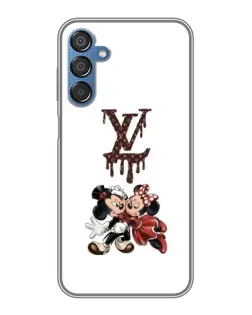 Чехол для Samsung Galaxy M15 (M156) с картинкой «LV и Микки Маус»