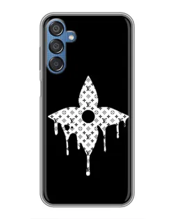 Чехол для Samsung Galaxy M15 (M156) с картинкой «Цветочная монограмма»